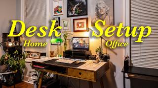 My Creative Desk Setup 2025 | Workspace Tour + Makeover