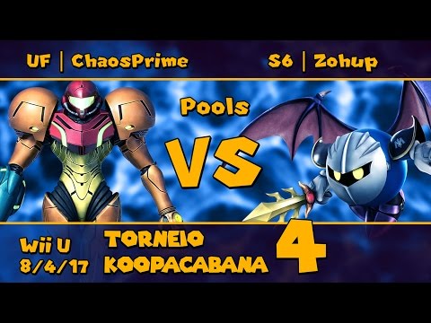T. Koopacabana 4 - UF | ChaosPrime (Samus) vs. S6 | Zohup (MK) - Pools