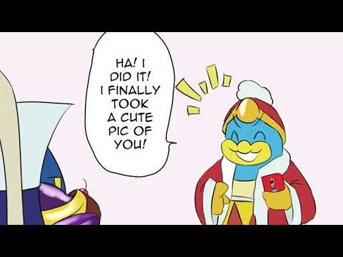 King Dedede Tries To Take A Cute Picture Of Meta Knight (Kirby Comic Dub)