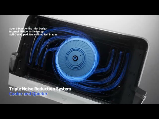 مبرد لاب توب BS2 بحامل مدمج من فلاي ديجي