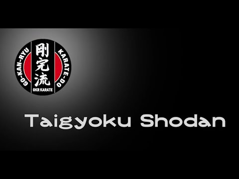 GKR Karate 1st Kata - Taigyoku Shodan