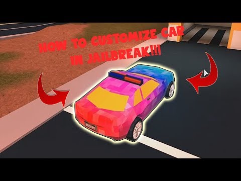 Roblox How To Customize Your Car On Jailbreak Apphackzone Com - patched roblox jailbreak noclip hack works on any games roblox