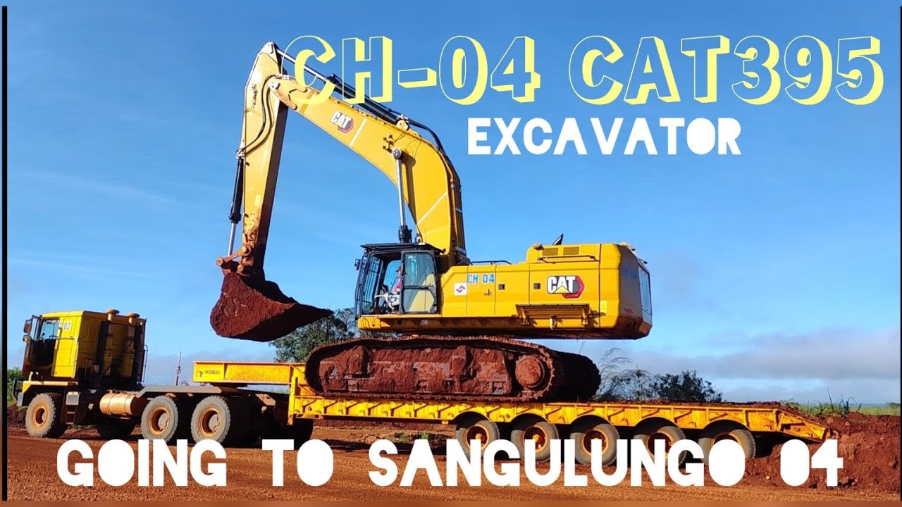 Transfer mining location, CAT395 ( HEAVY HAULAGE ) Kenworth K500 Tractor