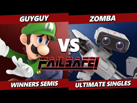Failsafe Fall 2023 Top 8 - GuyGuy (Luigi) Vs. Zomba (ROB) Smash Ultimate - SSBU