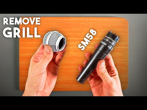 How to Replace the Grill on a Shure SM58 Microphone