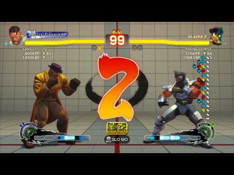 samson1020 (Dudley) vs followupURSF (Dictator) - SSF4 Arcade Edition Xbox Live Ranked Match
