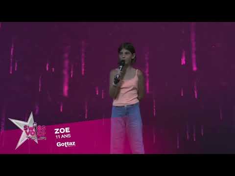 Zoe 11 ans - Swiss Voice Tour 2022, Gottaz Centre