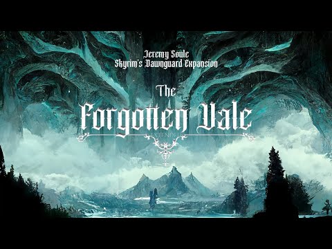 Jeremy Soule (Skyrim) — “The Forgotten Vale” [Extended + Moderate “Howling Wind” Ambience] (1 Hr.)