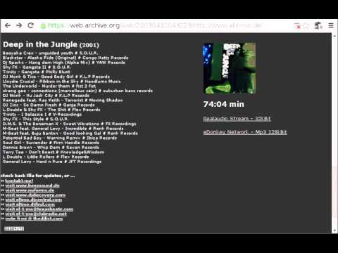 eL-t-Mo - Deep in the Jungle - live recorded mix set @ Kickzone 1999