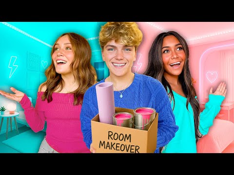 DREAM ROOM MAKEOVERS for my TWO SiSTERS! *Huge surprise!*