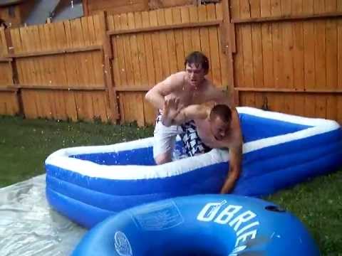 Lonnie Drowning in the Kiddie Pool - Family Life Live