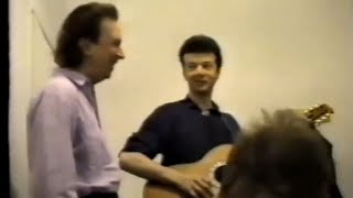 Al Stewart and Peter White - Backstage in Spain