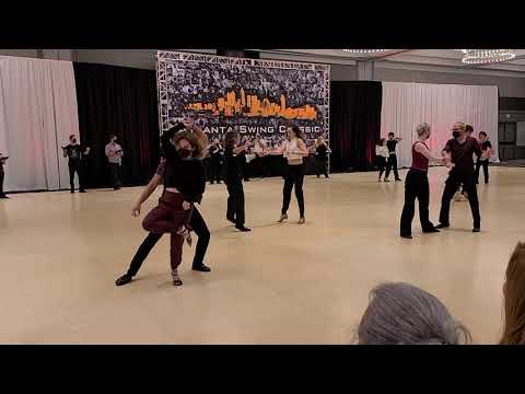 2nd Place Casey Margules and Vincent van Mierlo - Advanced SS finals #3 Atlanta Swing Classic 2021