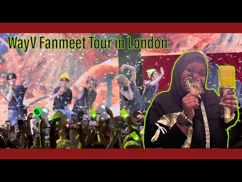 WayV Fanmeet Tour in London VLOG