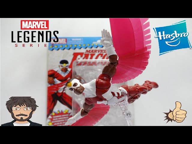 Vídeo relacionado con Hasbro Marvel Legends Series - Figura de Falcon de 15 cm - En embalaje retro, con 3 accesorios, F5882