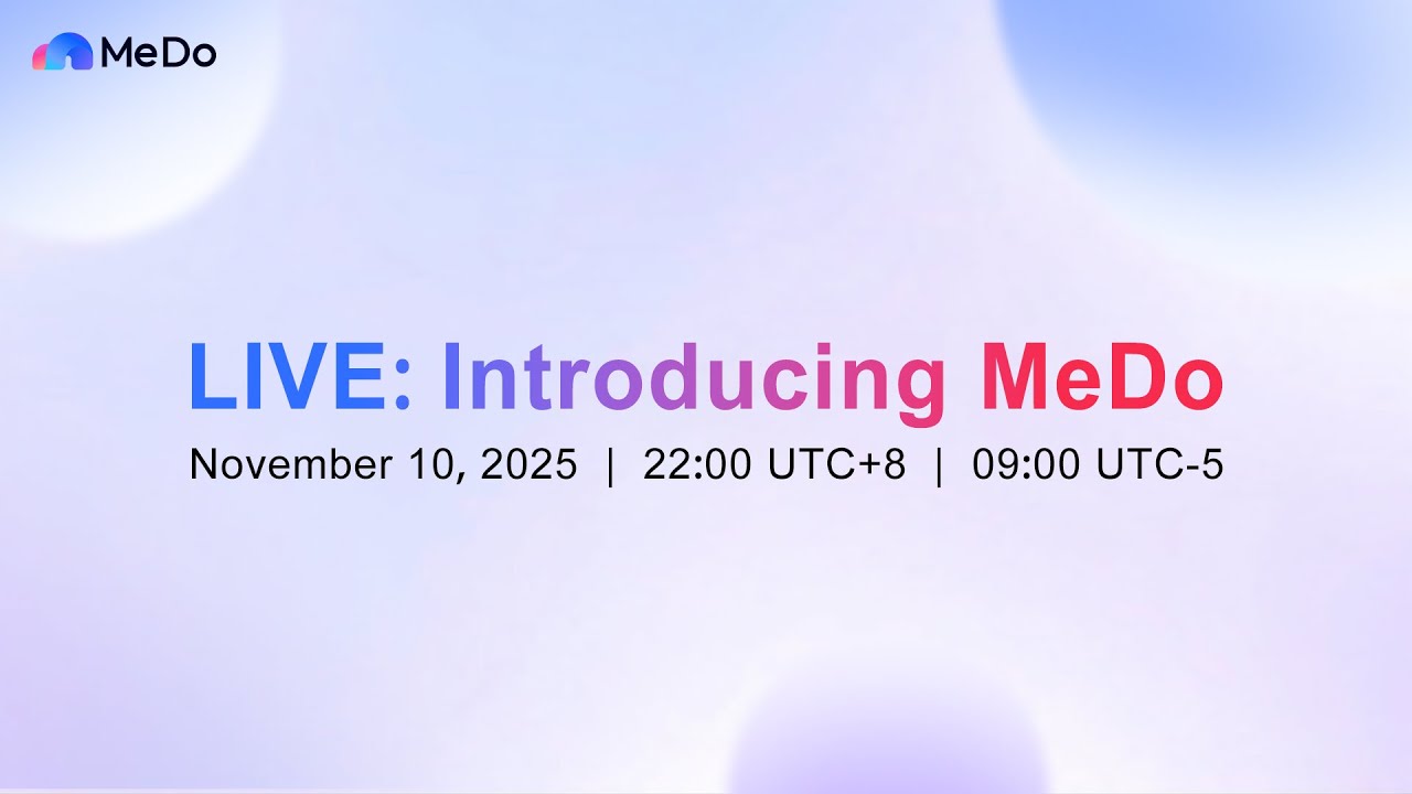 Medo AI协作编程平台演示视频，展示智能代码生成和团队协作功能