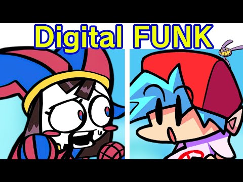 Friday Night Funkin' VS Pomni Jax & Caine | The Amazing Digital Circus/FUNK (Digitalizing) (FNF Mod)