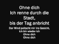 Christina Stürmer - Ohne Dich (Lyrics & English ...