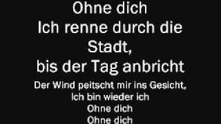 Christina Stürmer - Ohne Dich (Lyrics &amp; English Translation)