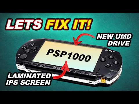 Can This Broken PSP Be Fixed? UMD Drive & Screen Replacement in 2026