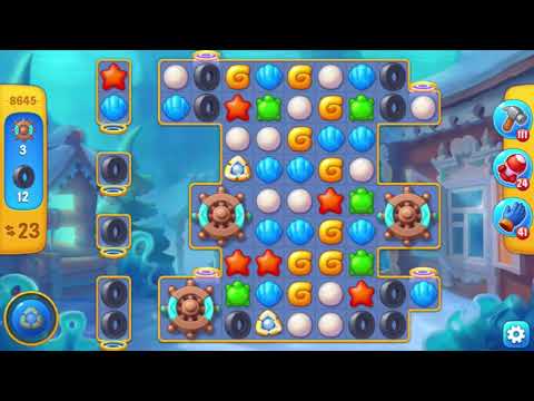 Fishdom  Level 8641 - 8650 First Try 🐠 + Mini Game 🐟