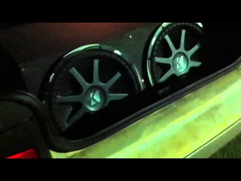Jacob's Kicker Cvx 15 inch subwoofers