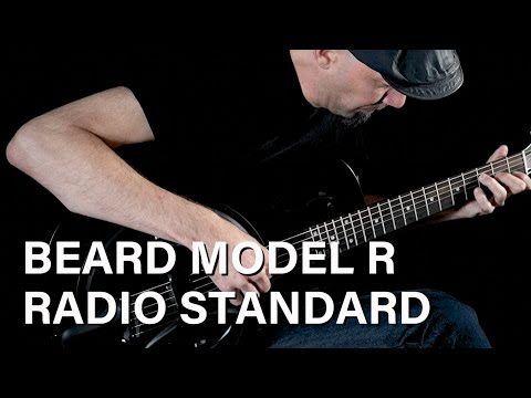 Beard Radio Standard R Model, Round Neck, Black Ice, Finnish Birch - NEW image 14