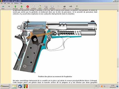 Les pistolets Colt post-1980 e Video