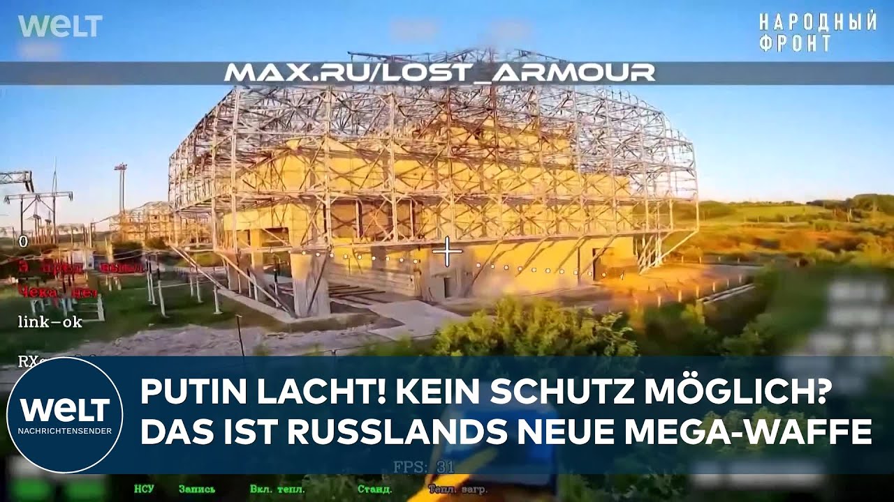 UKRAINE-KRIEG: Putin lacht! Kein Schutz möglich? Das ist Russlands neue Mega-Waffe!