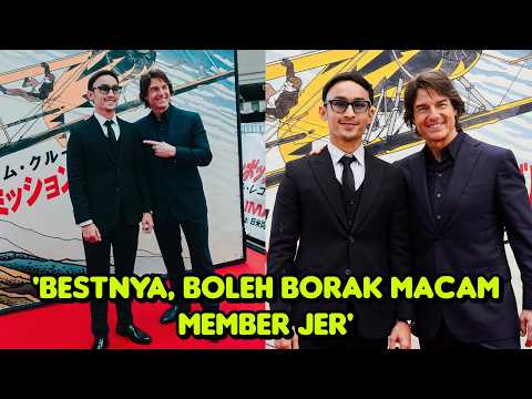 Ramai teruja, Ezzrin Loy lama berborak dengan Tom Cruise