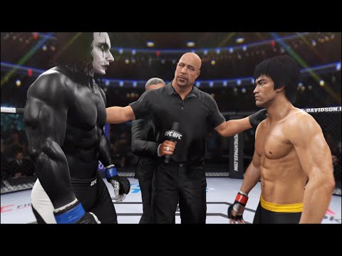 Bruce Lee vs. The Crow - EA Sports UFC 2 - Crazy UFC 👊🤪