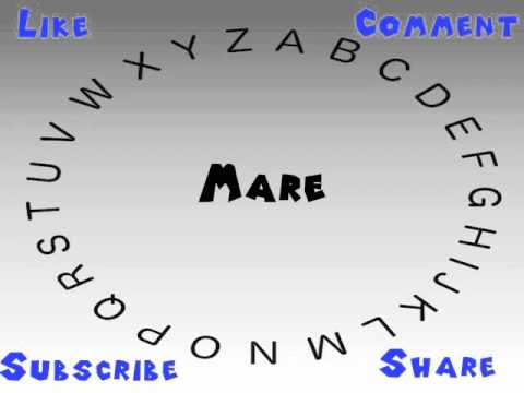 How to Say or Pronounce Mare