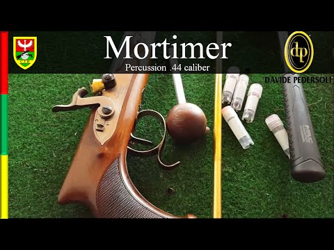 Loading and shooting the PEDERSOLI MORTIMER Standard PERCUSSION model .44 caliber