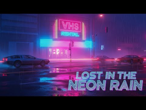 Lost in the Neon Rain – 80s VHS Dreams (Chill Synthwave Mix)