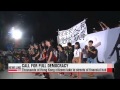 Hong Kong citizens protest decision out of Beijing.