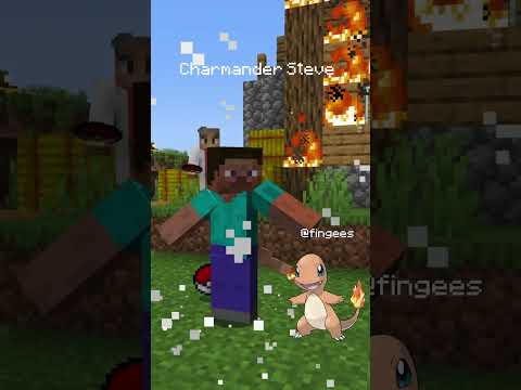 Minecraft Steve and Pokemon Collab Leak 😱