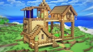 Download lagu Wooden Starter Fortres for Minecraft Survival Tutorial #430 mp3