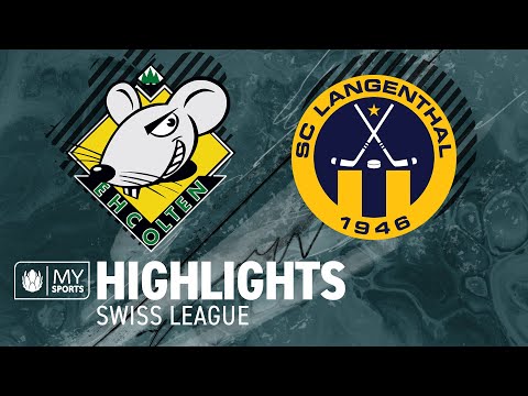 EHC Olten - SC Langenthal 1-3 (0-2; 1-0; 0-1)