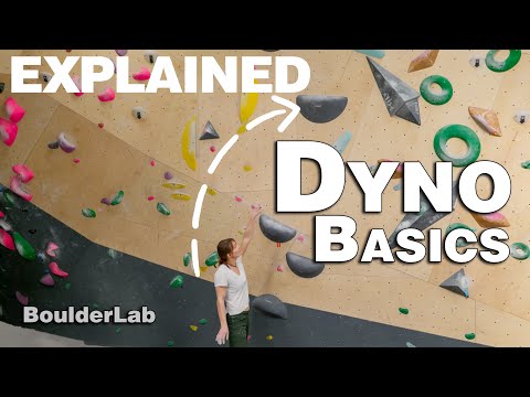 HOW TO DYNO at the climbing gym?! Learn the secrets behind the infamous dyno with Boulder Lab!