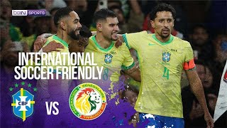 Brazil vs Senegal | International Soccer Friendly HIGHLIGHTS | beIN SPORTS USA | 11/15/2025