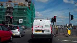 Drive Through Kirkcaldy Fife Scotland