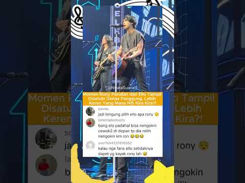 Keren Rony Parulian Sepanggung Bareng Ello #ronyparulian #ello #konser #fyp #shortsviral