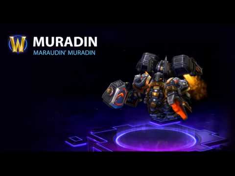 Heroes of the Storm - All Maraudin' Muradin Skin Quotes