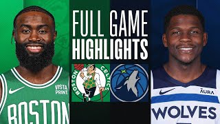 CELTICS at TIMBERWOLVES  | FULL GAME HIGHLIGHTS | November 6, 2023