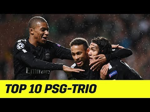 Top 10: Neymar, Edinson Cavani & Kylian Mbappe: Der Teufelsdreier von PSG | Highlights | DAZN