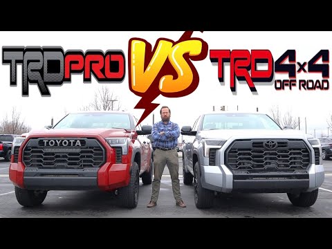2024 Toyota Tundra TRD Pro vs 2024 Toyota Tundra TRD Off-Road: Which Tundra Is Best?