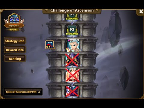 Spires of Ascension 91 Summoners WAR