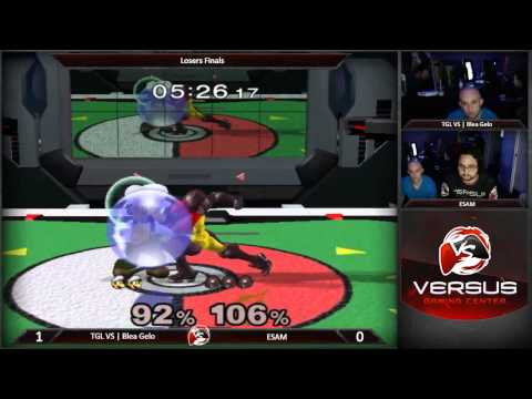 06/04/15 Versus Weekly Melee - Losers Finals - VS|BleaGelo (Luigi) vs ESAM (Samus)