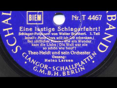 Theo Heldt Orch   Eine lustige Schlagerfahrt! Paul Dorn, 1935   YouTube 720p