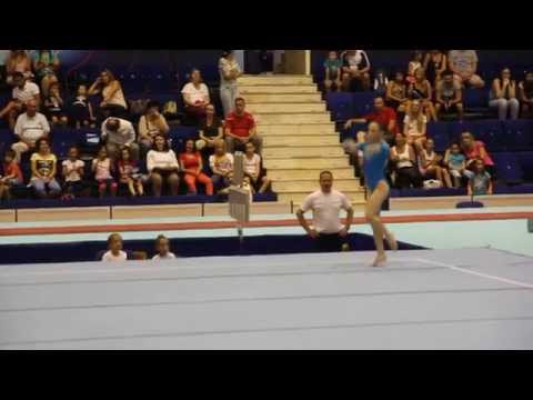 Silvia Zarzu - Floor (2014 Romanian Nationals)